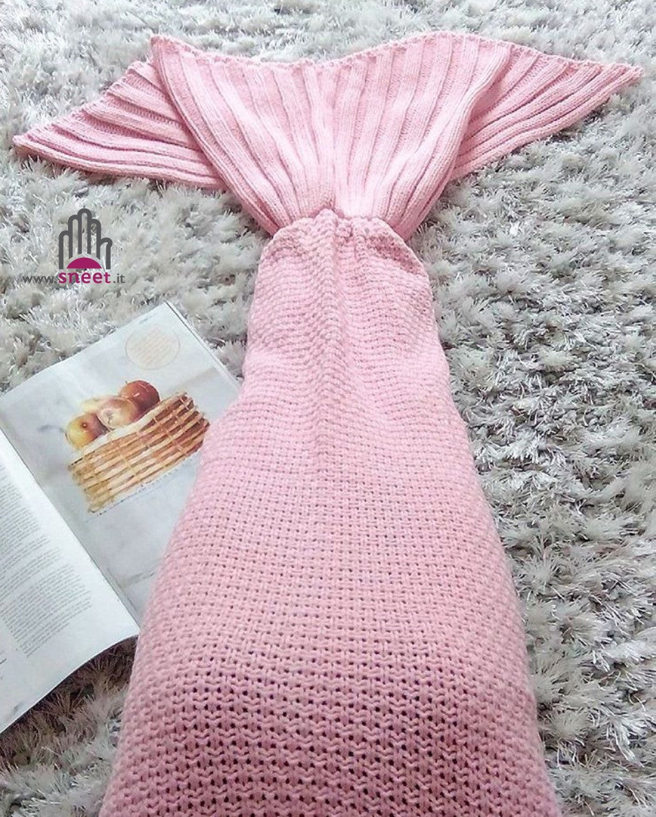 Manta de cola de sirena para adultos