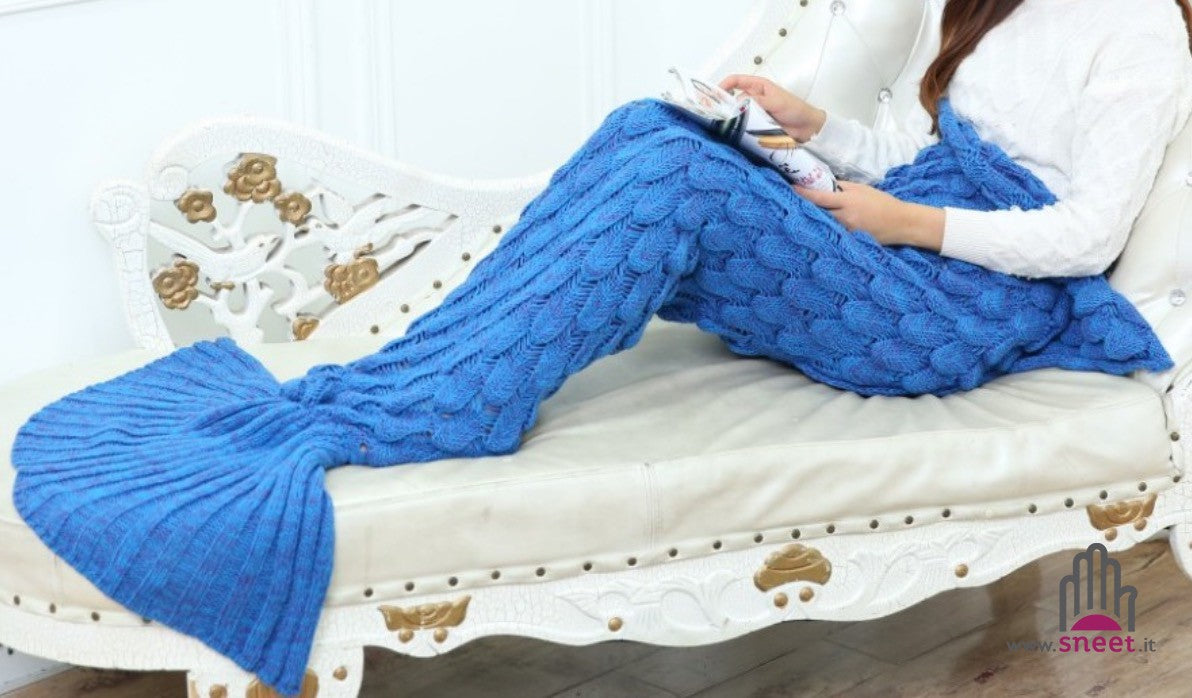 Manta de cola de sirena para adultos