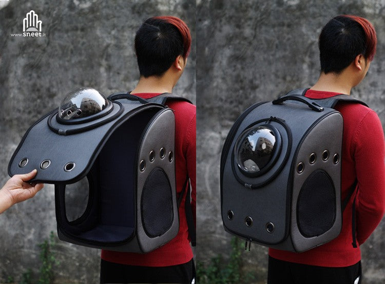 Mochila de transporte para gatos