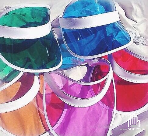 Visiera plastica anni 80