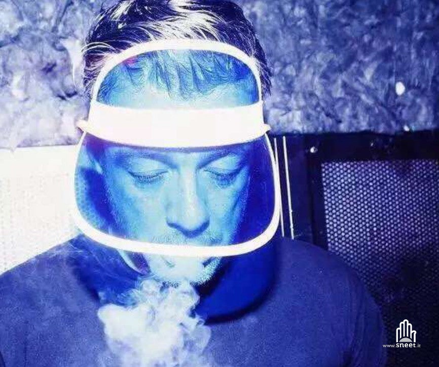 Visiera plastica anni 80