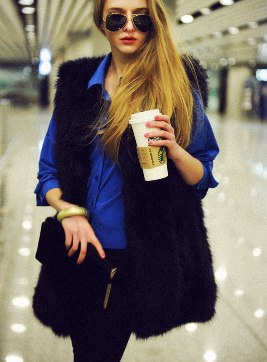 Pellicciotto smanicato Jastice