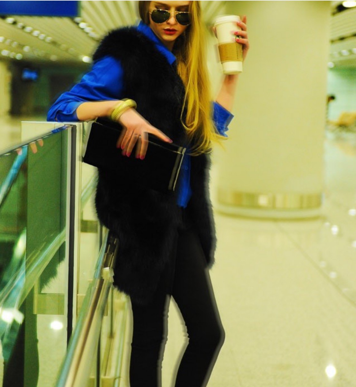 Pellicciotto smanicato Jastice