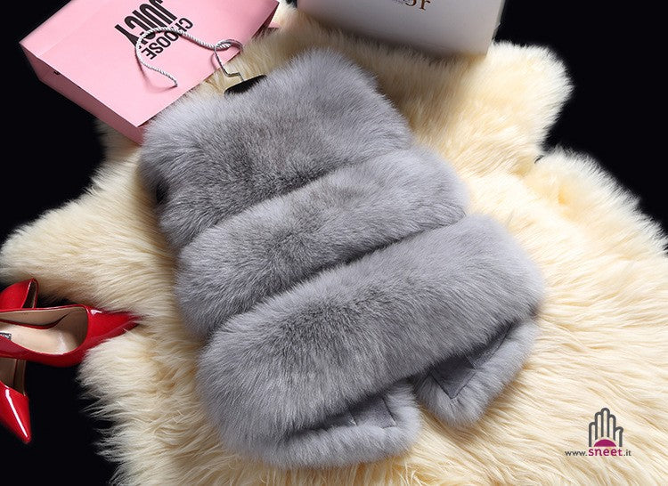 chaleco de piel Trejolie