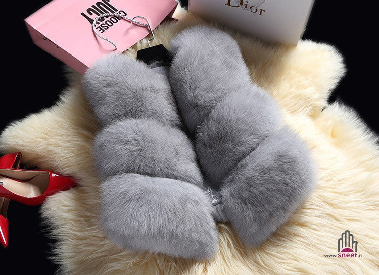 chaleco de piel Trejolie