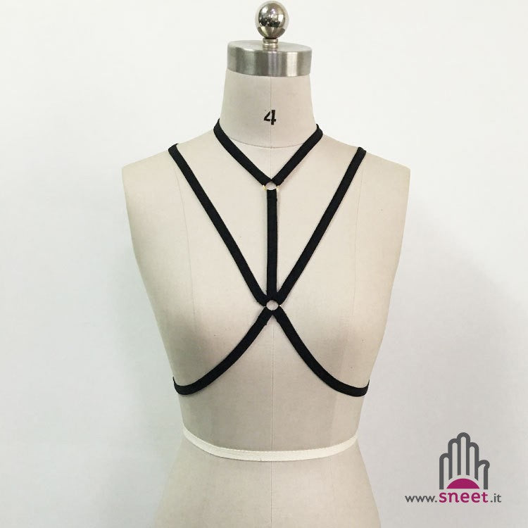 Bondage Bras white