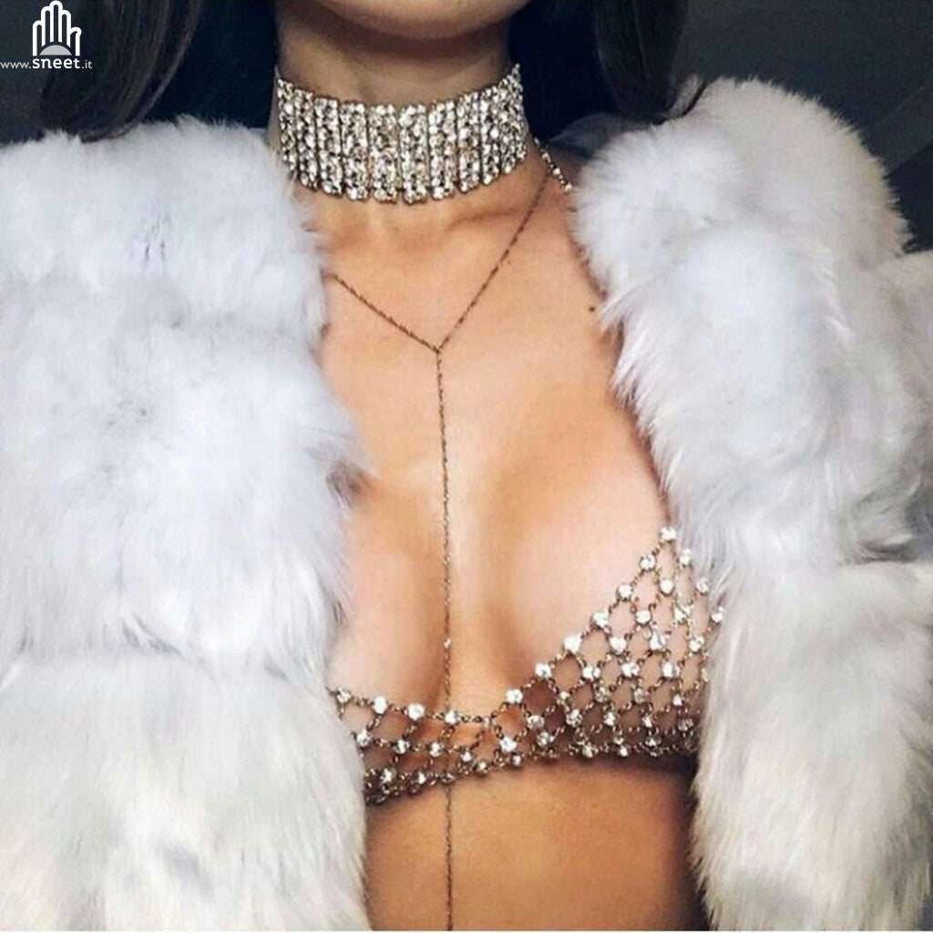 Rhinestone bra Missyh