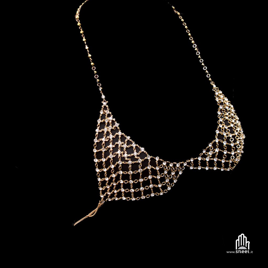 Rhinestone bra Missyh