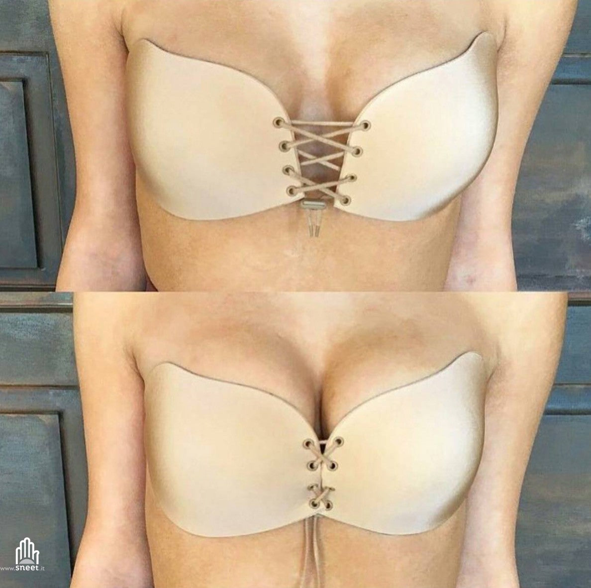 Reggiseno adesivo pushup invisible - Carne