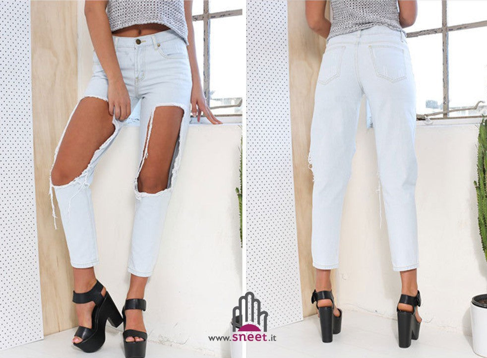 Jeans abiertos