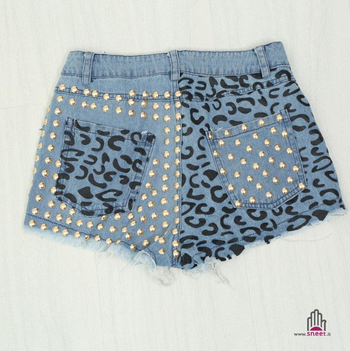 Pantalones cortos con tachuelas Puma