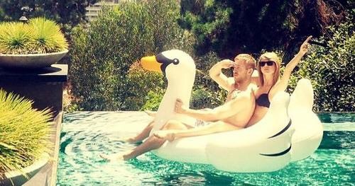 Gonfiabile Cigno 150cm