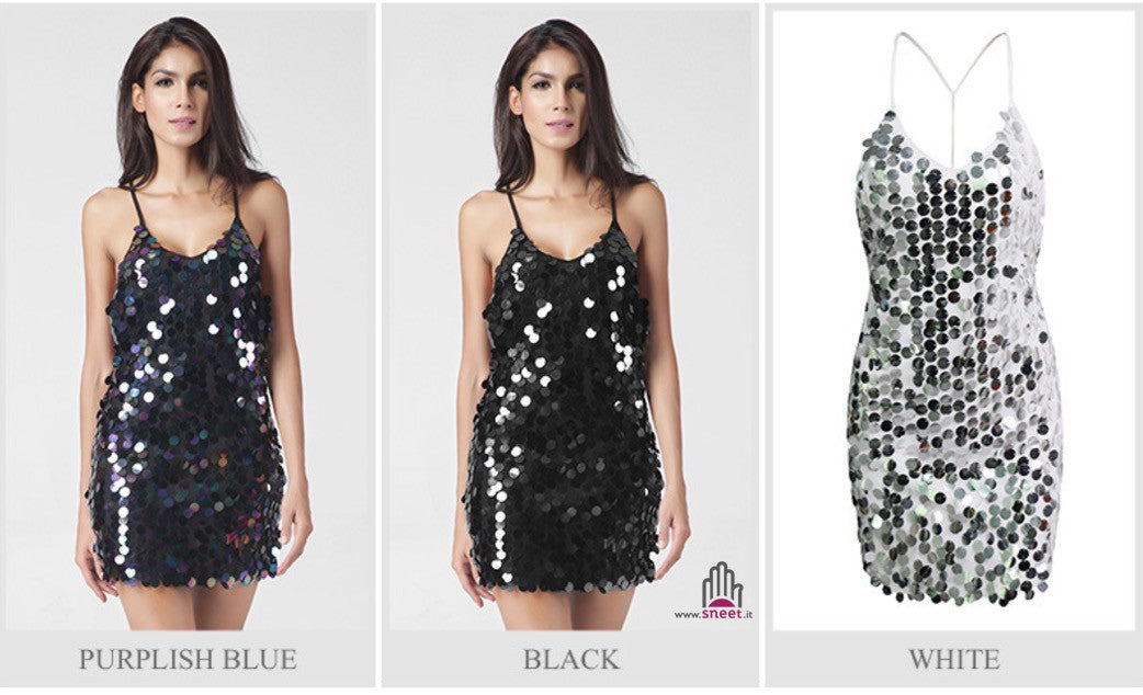 Abito pailettes Vrengler
