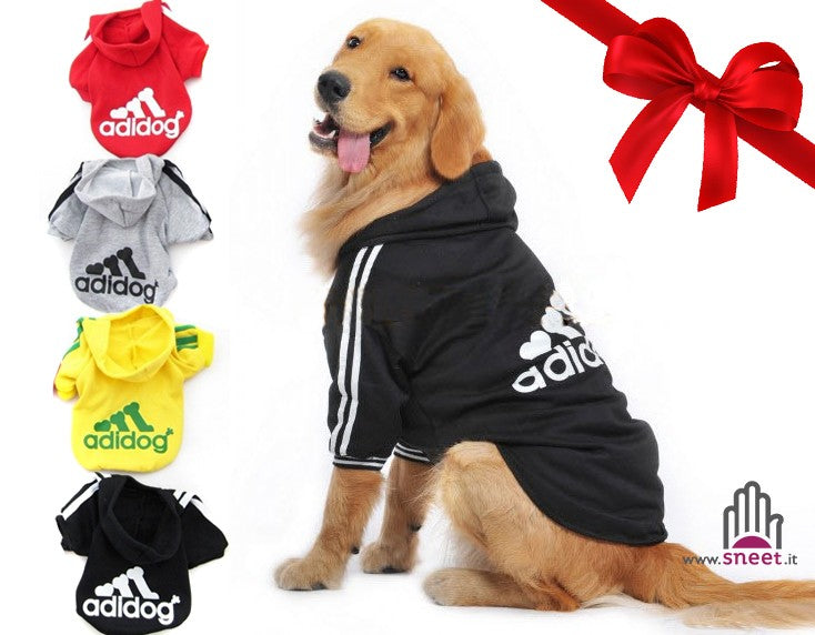 Felpa Adidog Rosso BIG