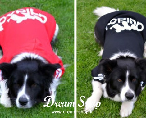 Felpa Adidog Rosso BIG