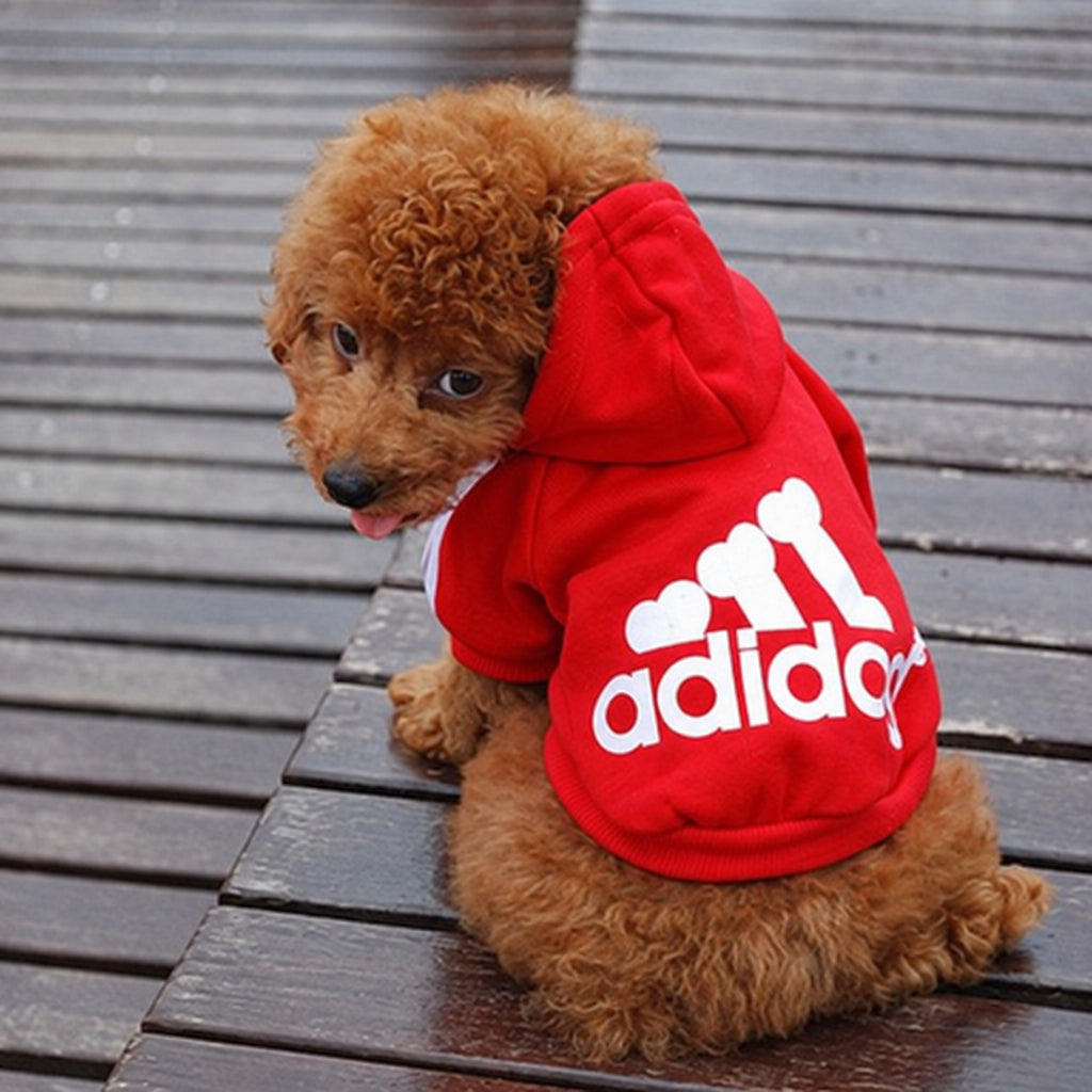 Adidog Red Hoodie TOY