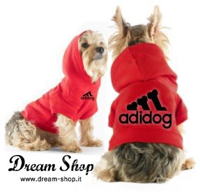 Felpa Adidog Rosso TOY