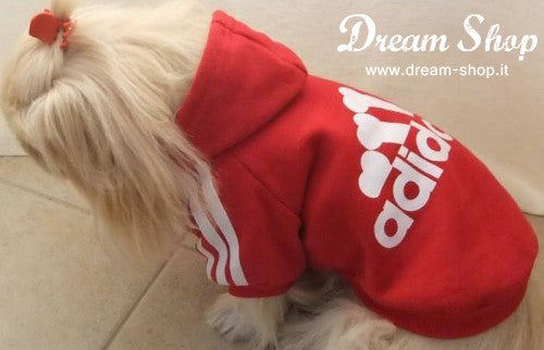 Felpa Adidog Rosso TOY