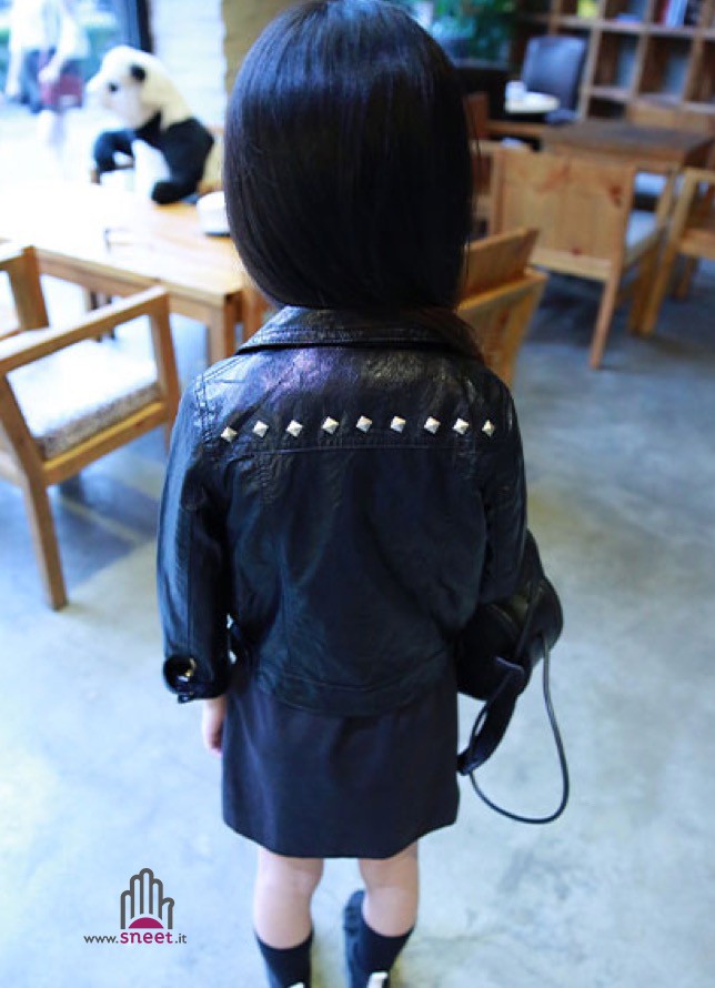 Giacca ecopelle Bimba Klain