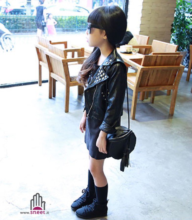 Giacca ecopelle Bimba Klain