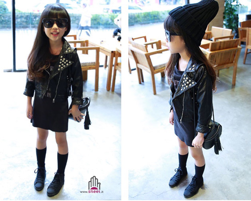 Giacca ecopelle Bimba Klain