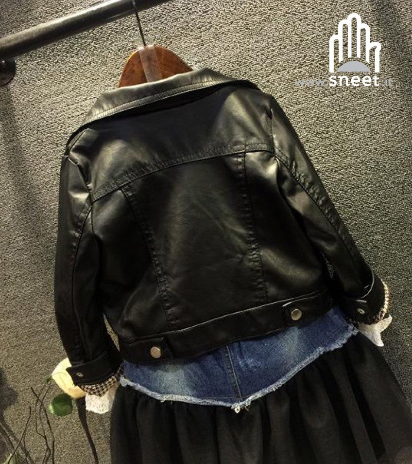 Giacca ecopelle Bimba Klain