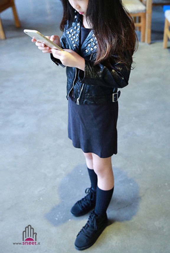 Giacca ecopelle Bimba Klain