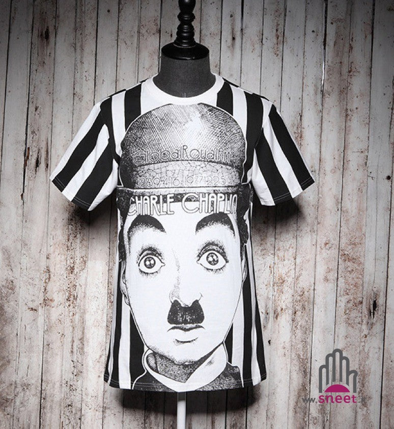 T-Shirt Charlie Chaplin