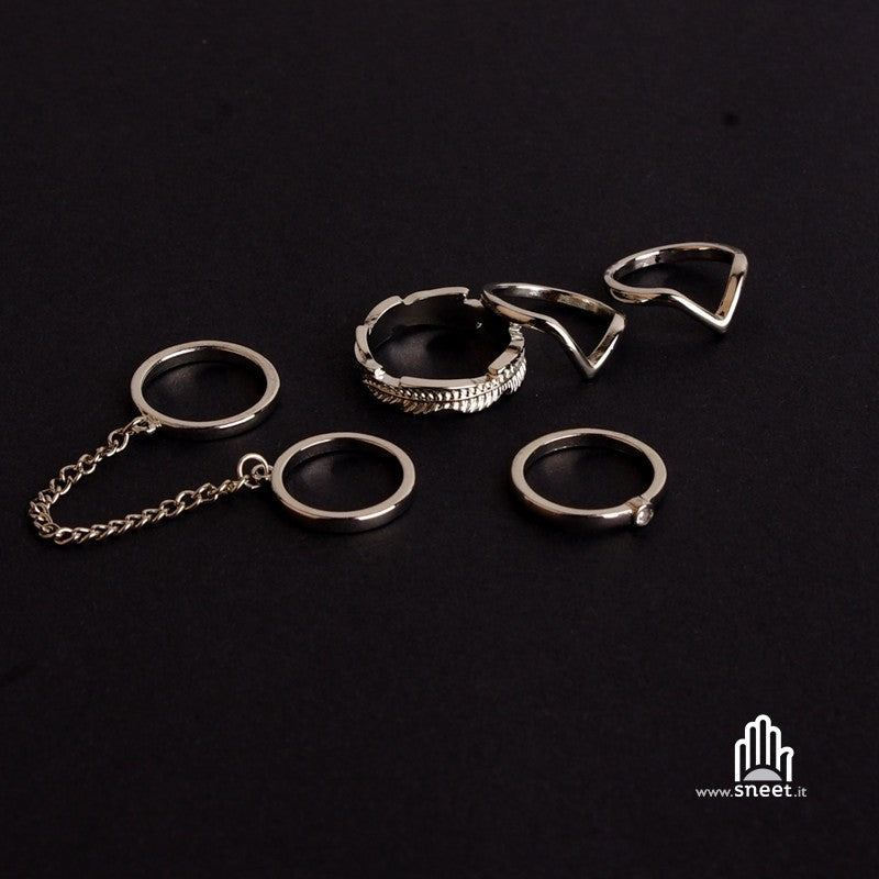 Cleope Ring Set