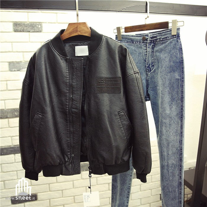 Sincontrol Eco-leather bomber