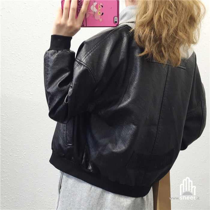 Sincontrol Eco-leather bomber