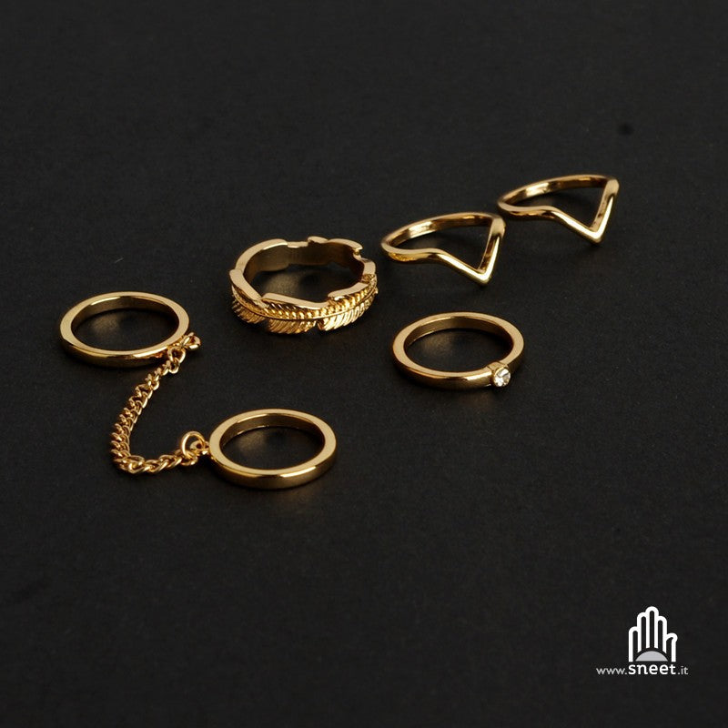 Cleope Ring Set