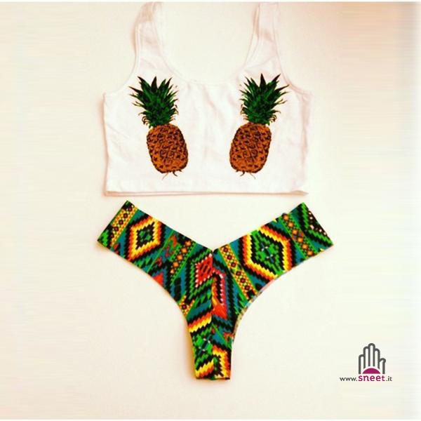 Completo top ananas + brasiliana