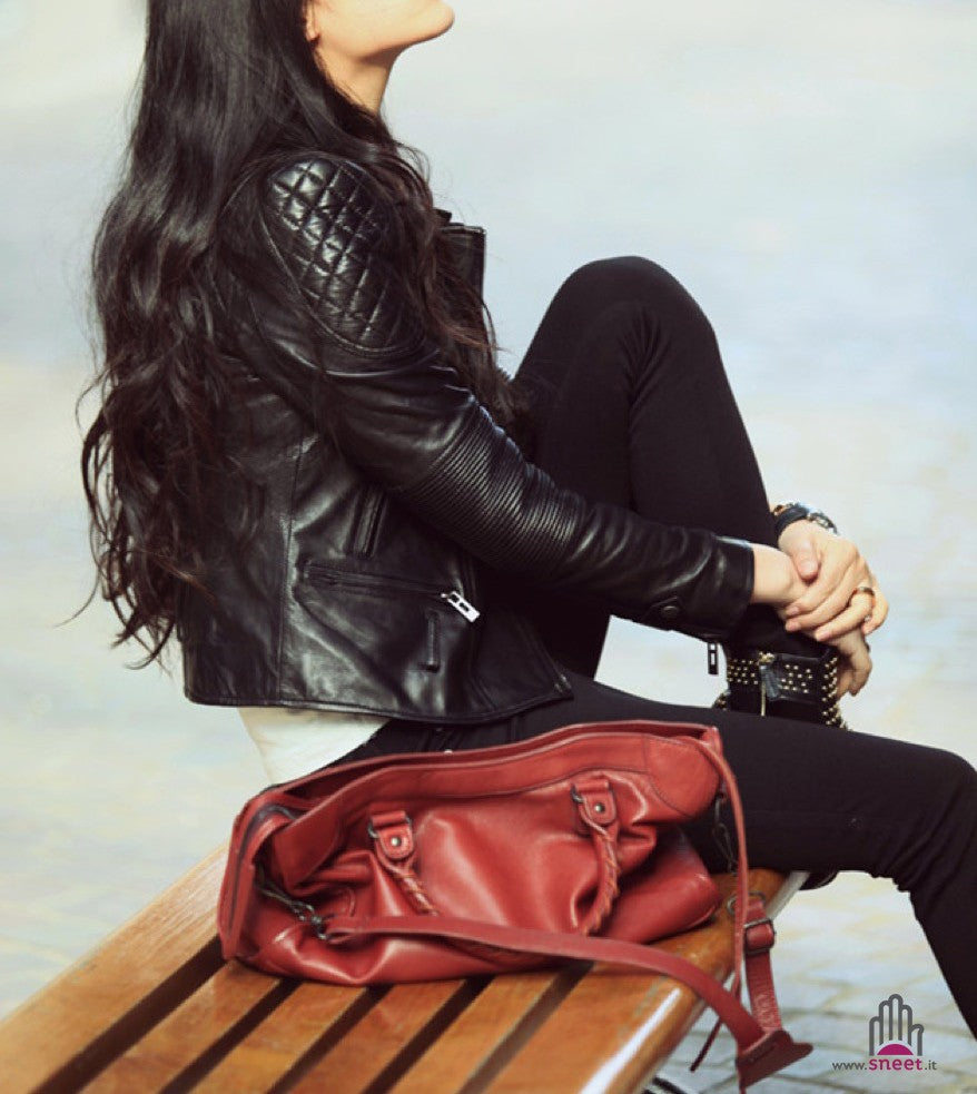 Giacca ecopelle Olyvia