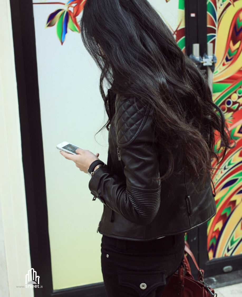 Giacca ecopelle Olyvia