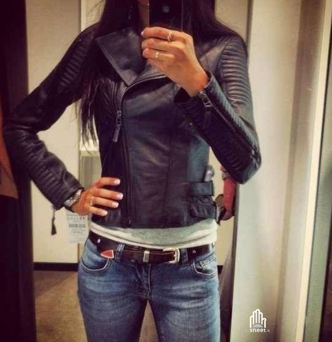 Giacca ecopelle Kartika