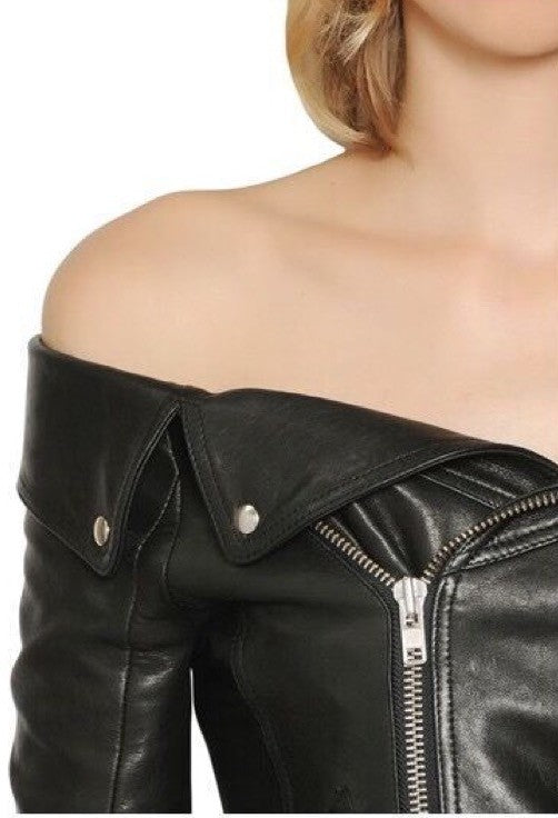 Giacca ecopelle Shoulderoff