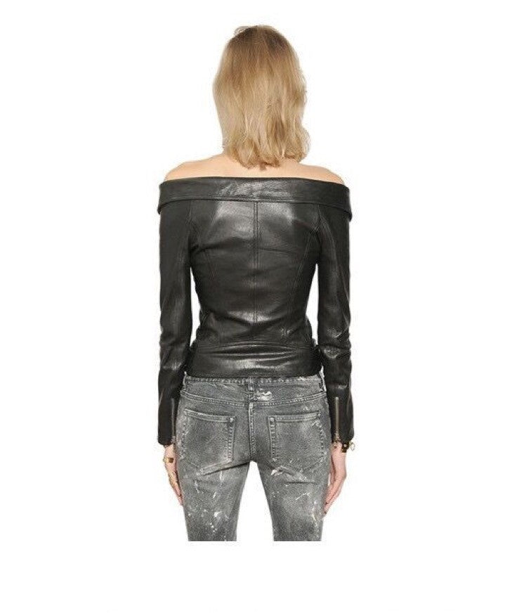 Giacca ecopelle Shoulderoff