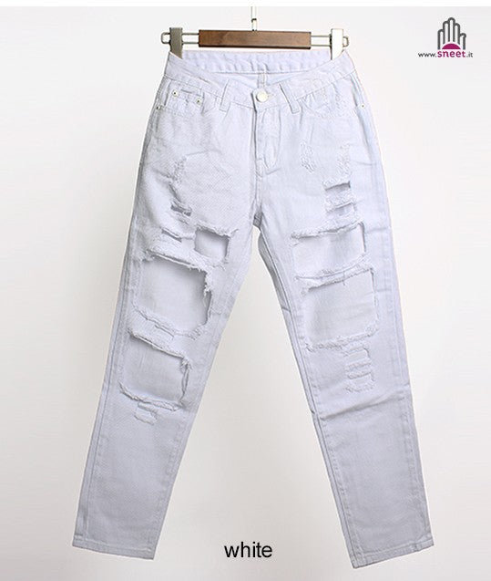 Jeans Lorenz Bianco