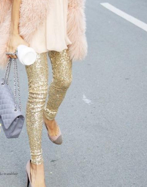 Leggings Pailettes
