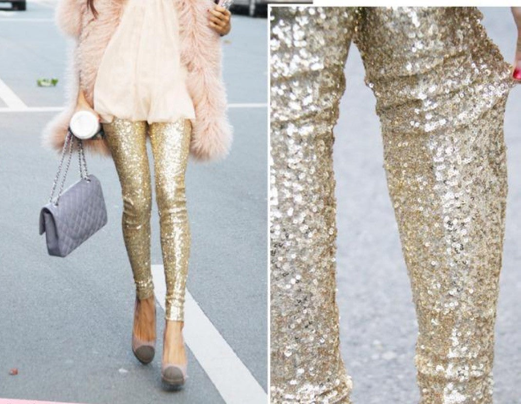 Leggings Pailettes