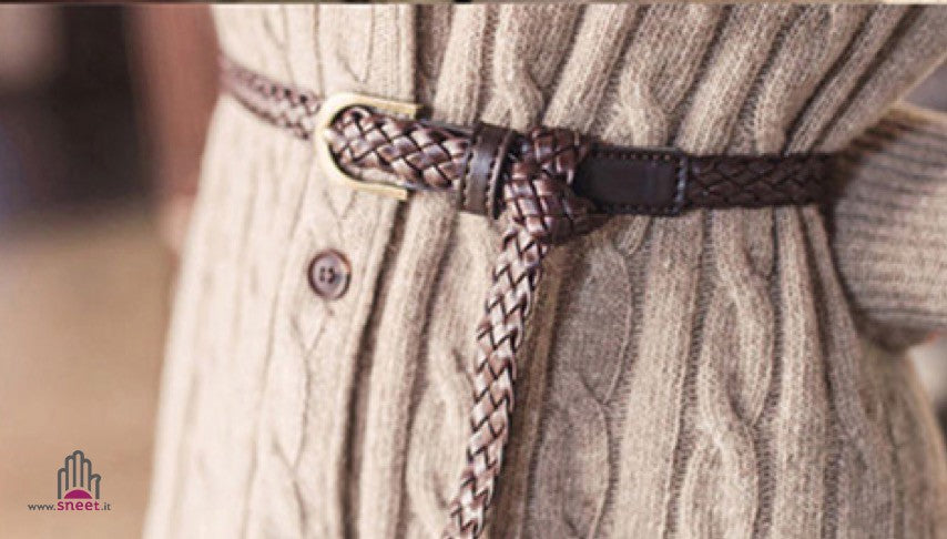 Maxidress in maglia con bottoni Tessa