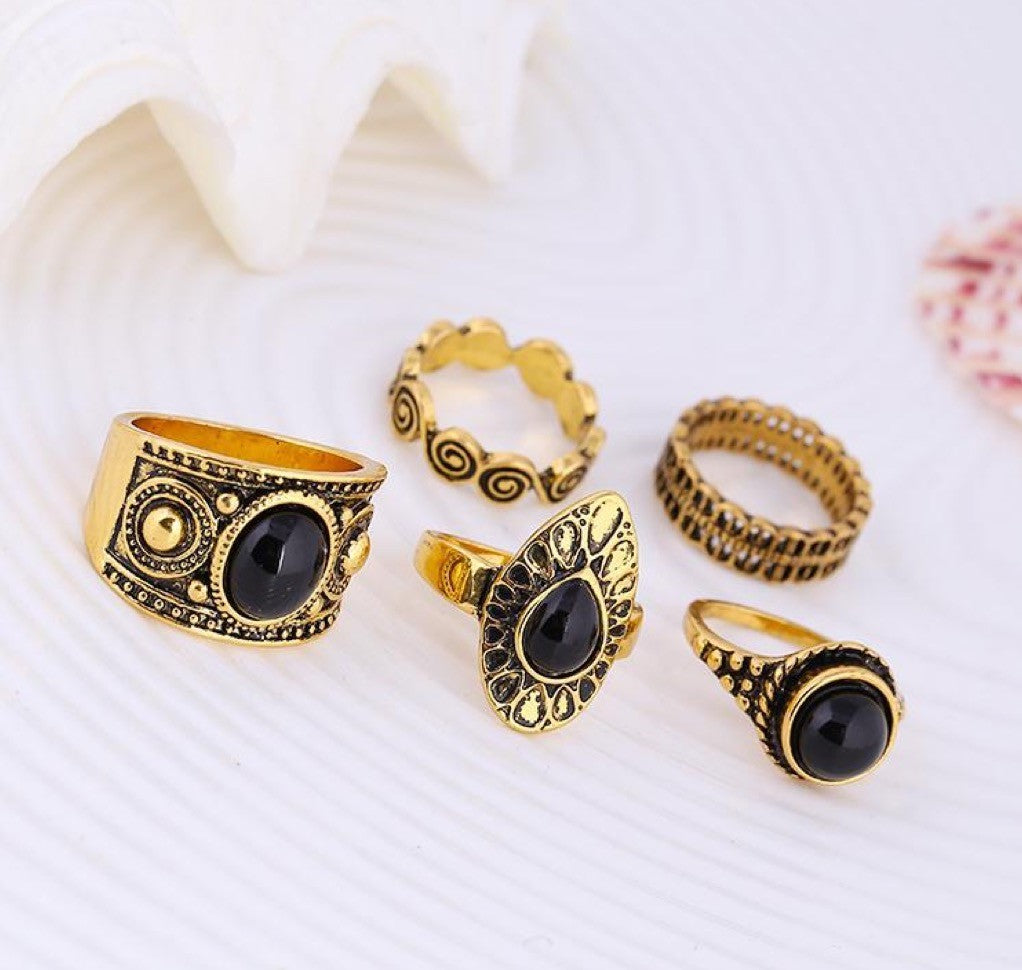 Georgian Ring Set