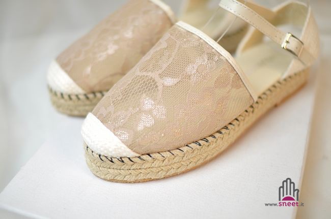 Espadrillas pizzo