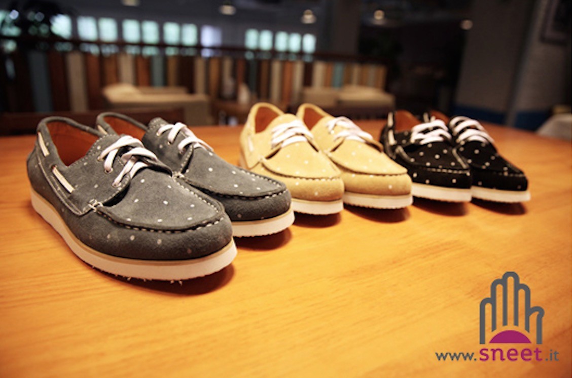 Mocassino Da Vela A Pois