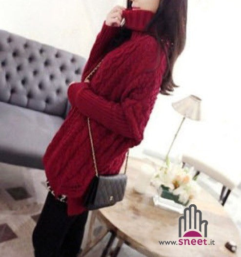 Maglione Oversize Graziel dolcevita