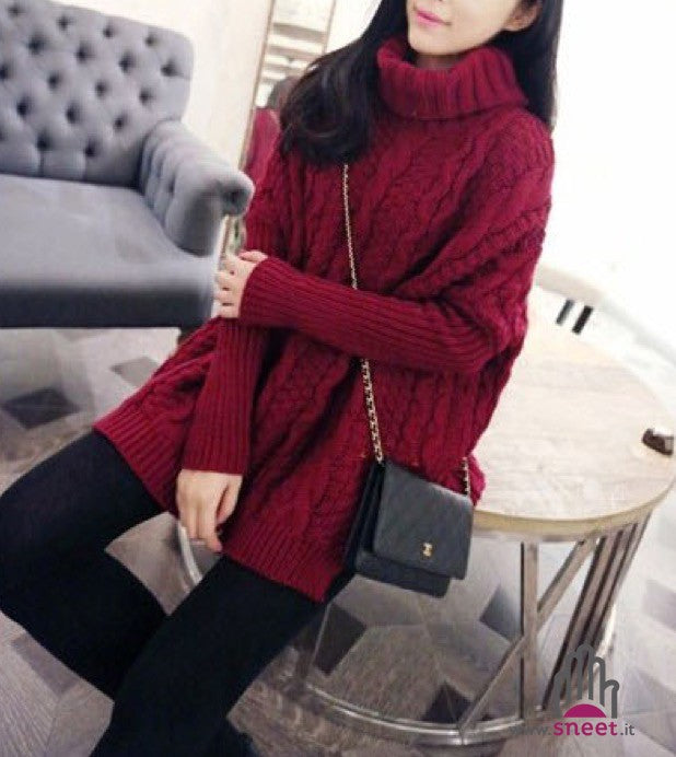 Maglione Oversize Graziel dolcevita