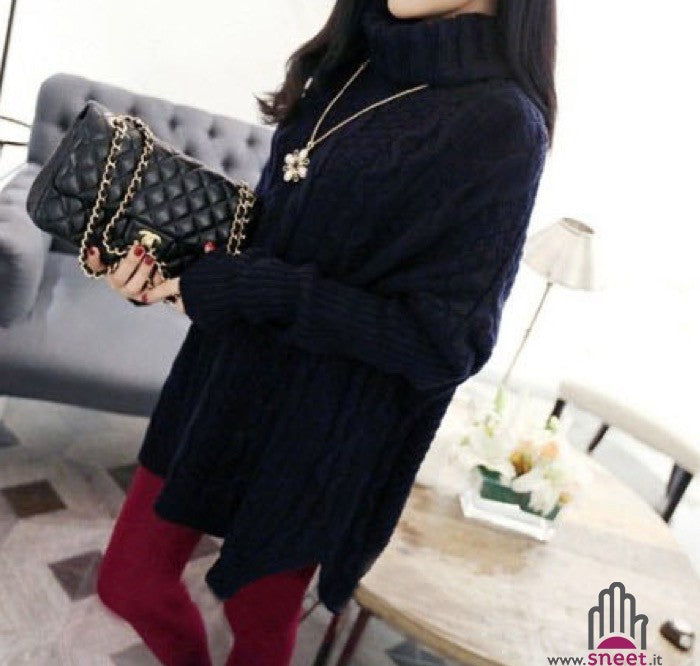 Maglione Oversize Graziel dolcevita