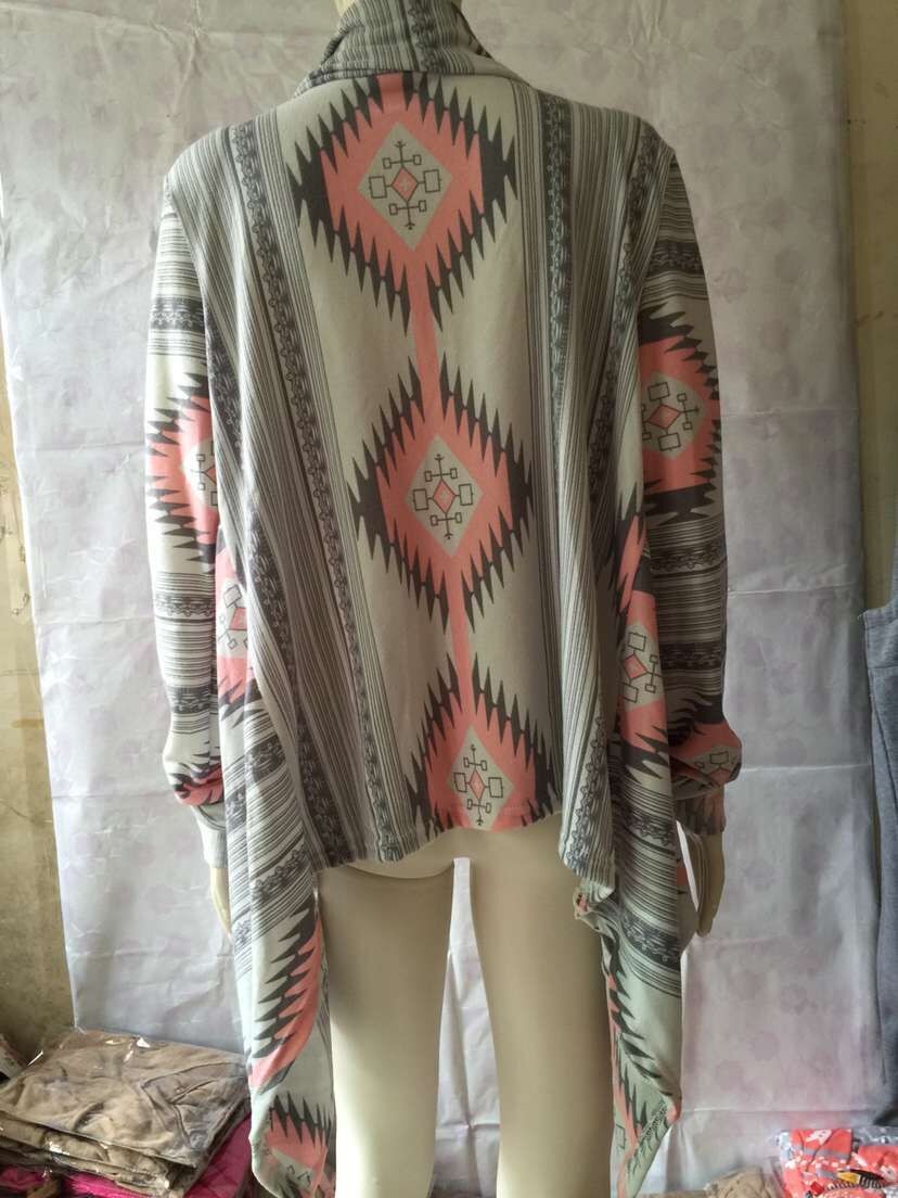 Maxicardigan Geometric