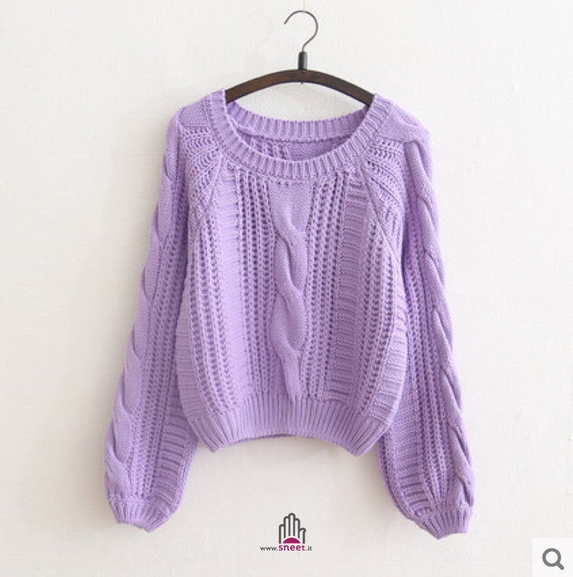 Maglione girocollo Lerj Oversize